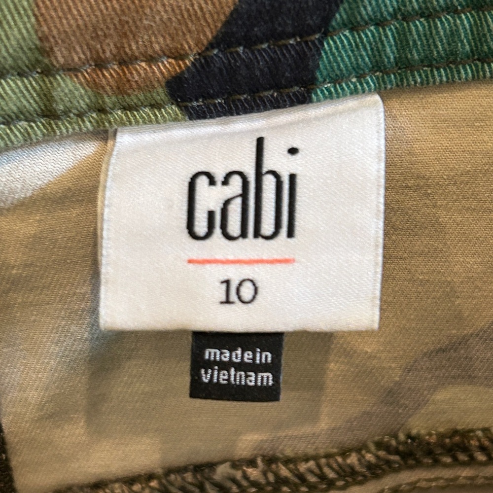 CAbi Camouflage Cargo Skirt - Picture 4 of 4